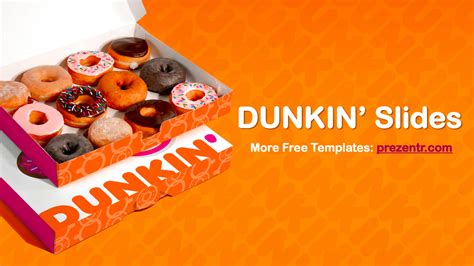Dunkin Donuts Ppt Template